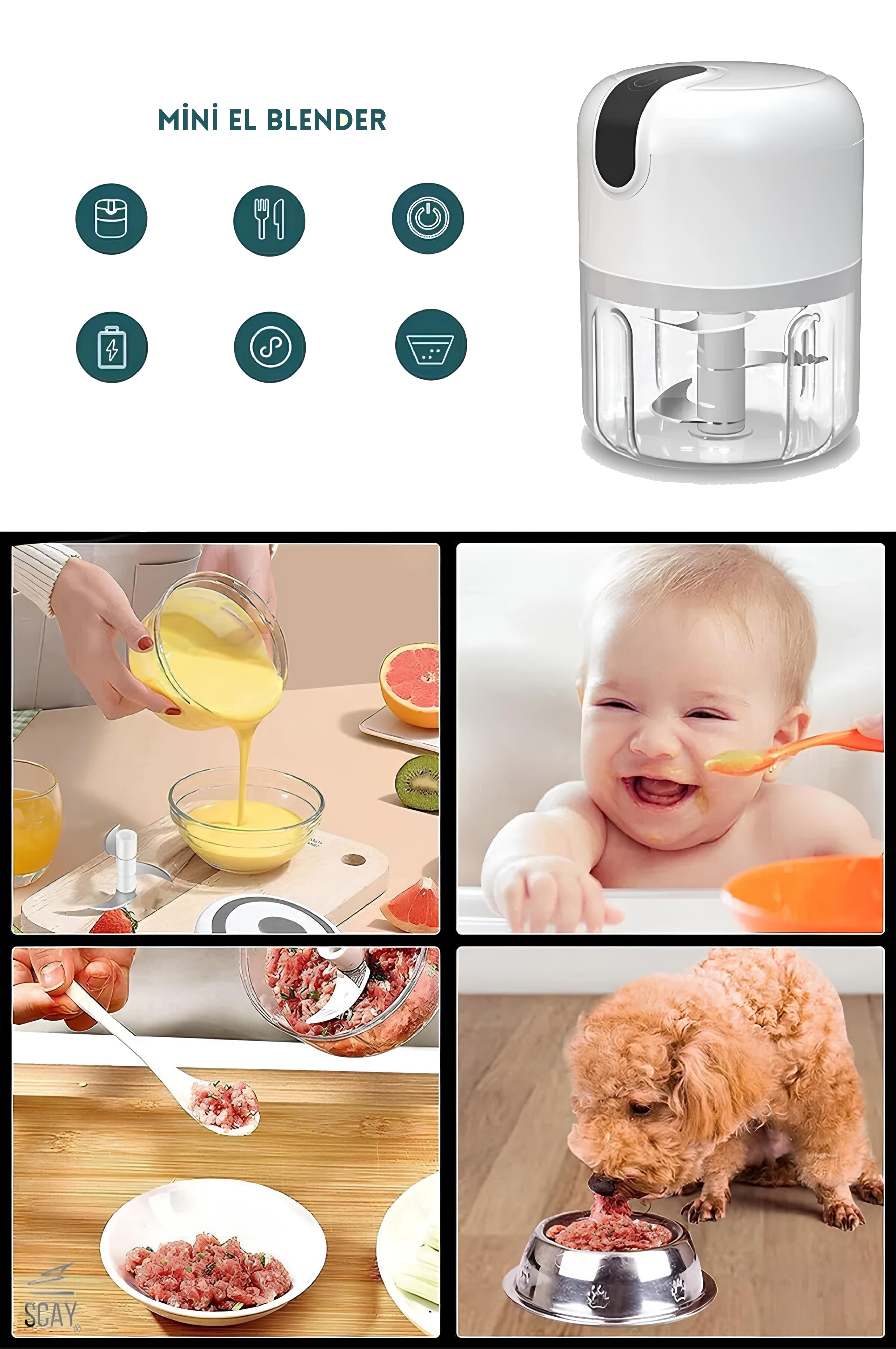 Mini Şarjlı Blender